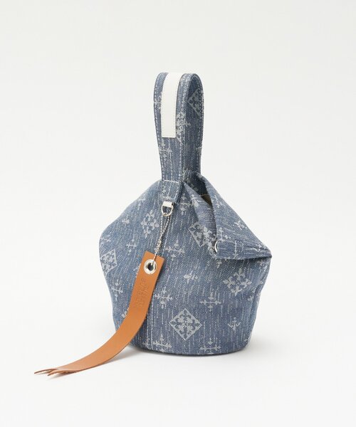 russet（ラシット） トートバッグ デニムジャガード2WAYワンショルダー