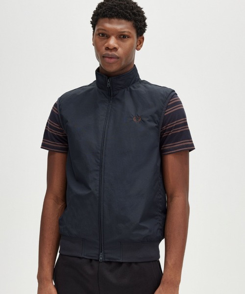 FRED PERRY（フレッドペリー） ダウンベスト ベスト The Brentham