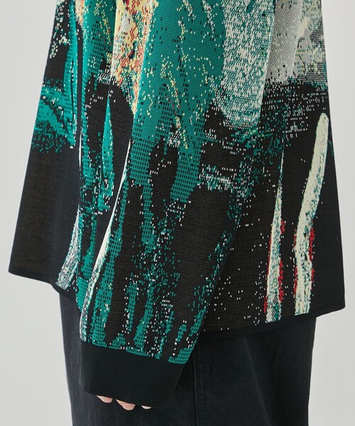 未使用】TAAKK ターク JACQUARD KNIT ニットトップス TAAKK(ターク