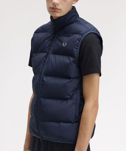 FRED PERRY（フレッドペリー） ダウンベスト ベスト Insulated Gilet
