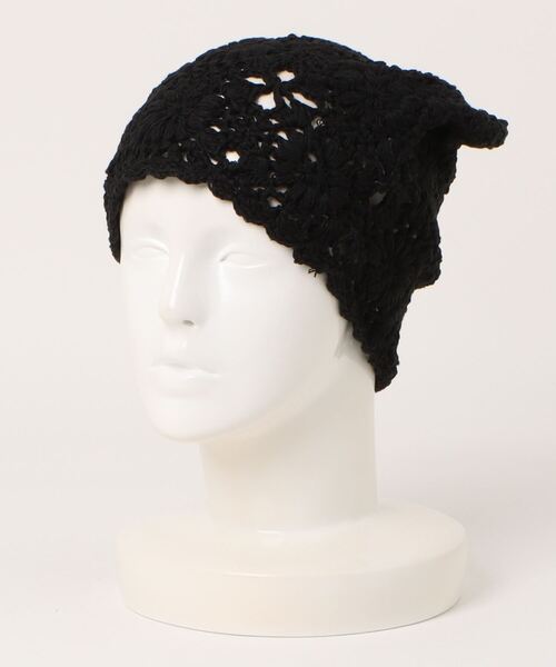 LADY LIKE（レディライク） ニット帽 ニットキャップ クロシェ編み