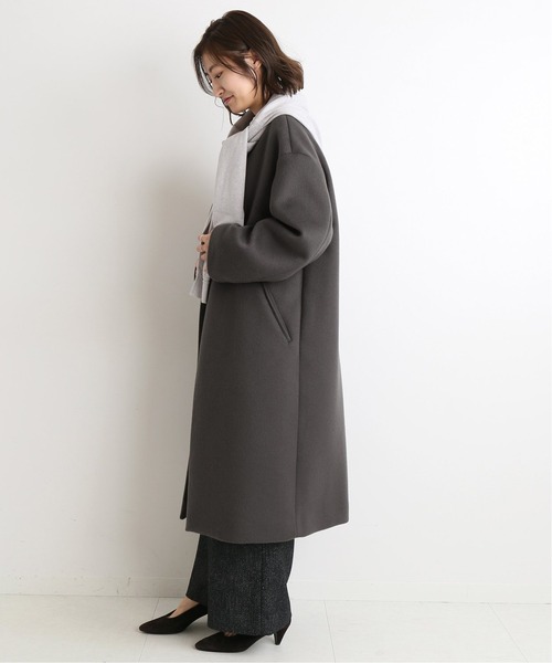 IENA（イエナ） ノーカラーコート コート MANTECO ノーカラーコート