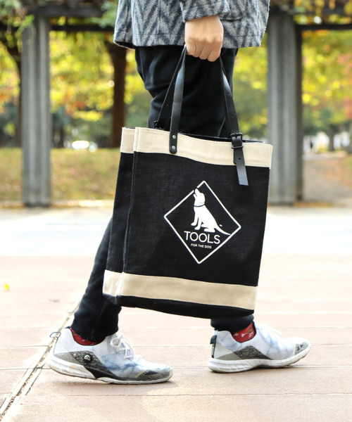 TOOLS FOR THE DOG トートバッグ .TOOLS FOR THE DOG APOLIS コラボ