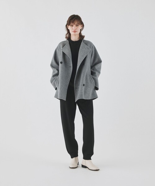 GALERIE VIE（ギャルリー ヴィー） ノーカラーコート コート ウール