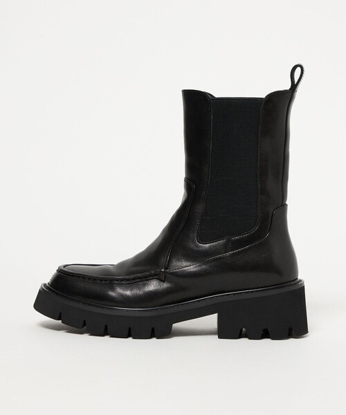 ODETTE E ODILE（オデット エ オディール） ブーツ チェルシーモカ