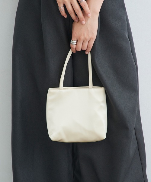 hai（ハイ） ハンドバッグ 「hai」Little Silk/Velvet Bag : ZOZOTOWN