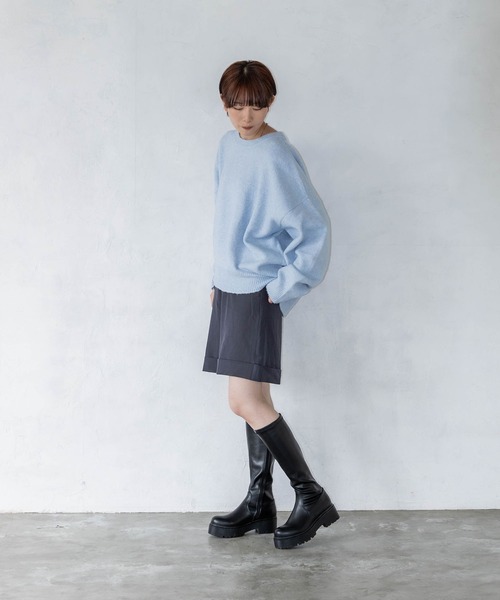 EVOL（イーボル） ブーツ 「S-LLサイズ展開・美脚効果あり」ストレッチ