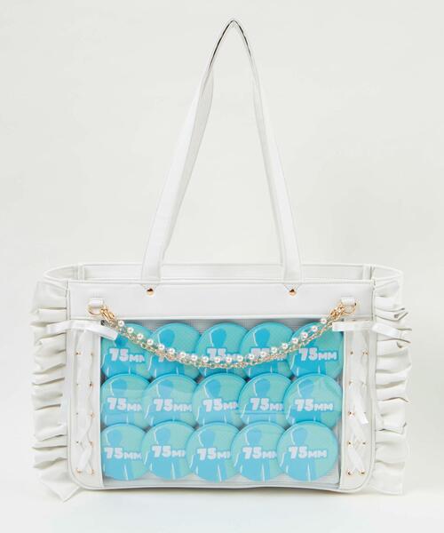 WEGO（ウィゴー） トートバッグ WEGO/きらめきレースアップフリル痛