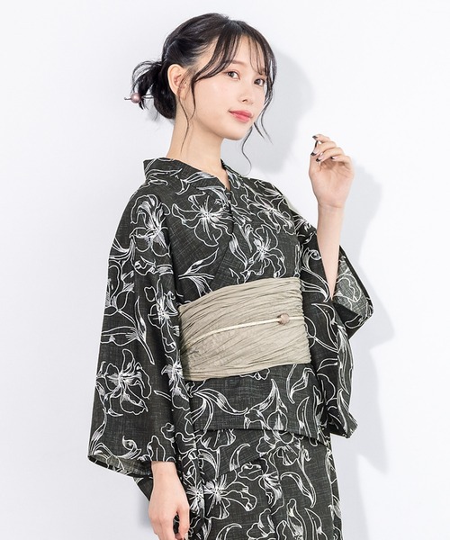 SOUBIEN（創美苑） 浴衣 2wayセパレート浴衣3点セット （上着＋