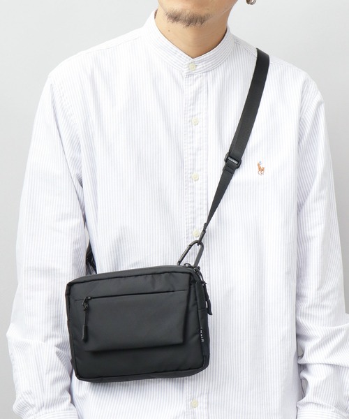 NoiR ショルダーバッグ 撥水加工 2WAY ショルダーバッグ ポーチ Switch