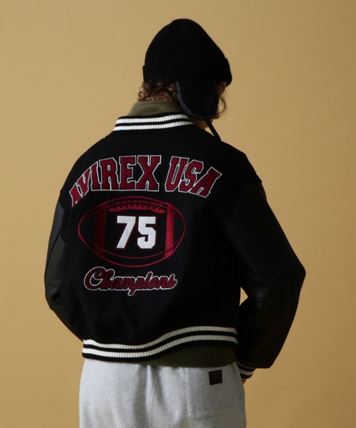 AVIREX（アヴィレックス） スタジャン 「WEB＆DEPOT限定」SKOOKUM