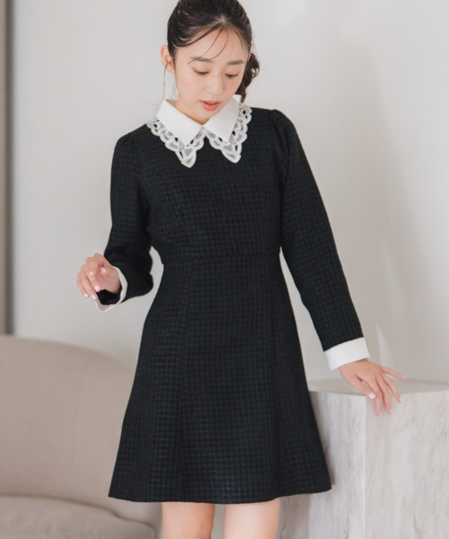 MISCH MASCH（ミッシュマッシュ） ワンピース 2025秋冬新作 レース襟