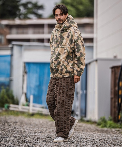 CAMBIO（カンビオ） コート ジャケット mj10918-Oversized Hooded Boa