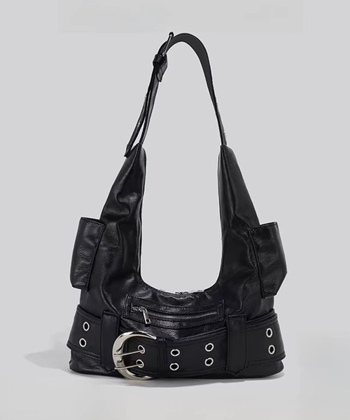 Revo. ショルダーバッグ バッグ Y2K グランジ アイレットベルト ワン