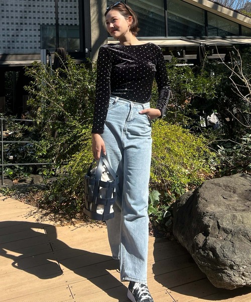 BLUE×PALANG（ブルーパラン） ショルダーバッグ バッグ WOVEN BASKET