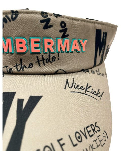 DECEMBERMAY（ディセンバーメイ） キャップ 帽子 Hand paint logo