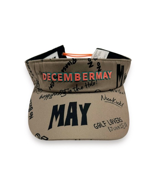 DECEMBERMAY（ディセンバーメイ） キャップ 帽子 Hand paint logo