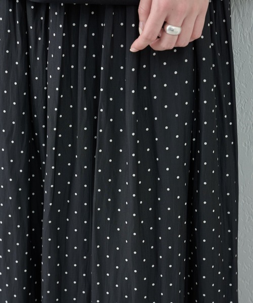 BEARDSLEY（ビアズリー） パンツ シワシフォンギャザーパンツ