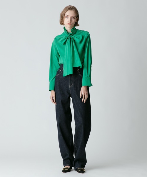 allureville（アルアバイル） ブラウス シャツ ヴィンテージブロード