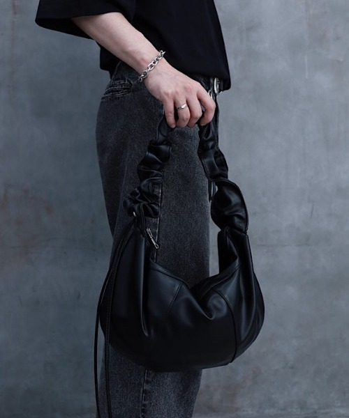 KOYA. ショルダーバッグ 2wayギャザーショルダーバッグ メンズ