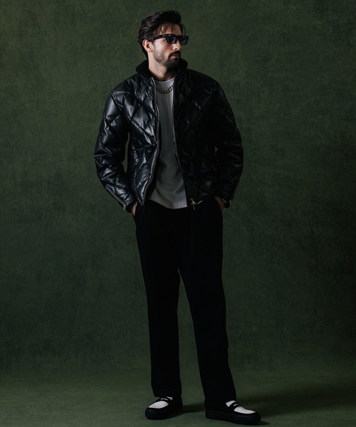 CRIMIE（クライミー） ダウンジャケット ダウン DIAMOND QUILT LAMB