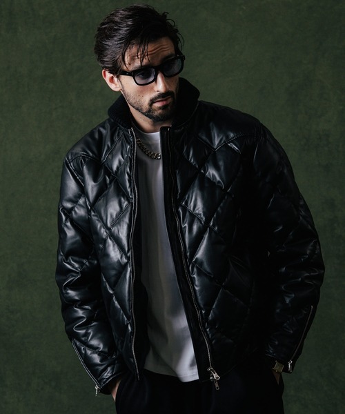 CRIMIE（クライミー） ダウンジャケット ダウン DIAMOND QUILT LAMB