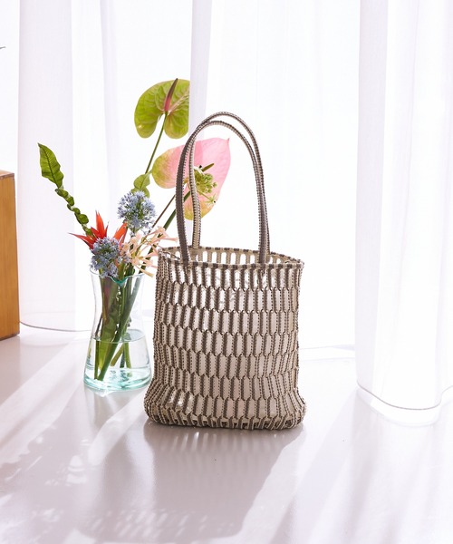 collex（コレックス） かごバッグ カゴバッグ 「ANANS」マクラメ