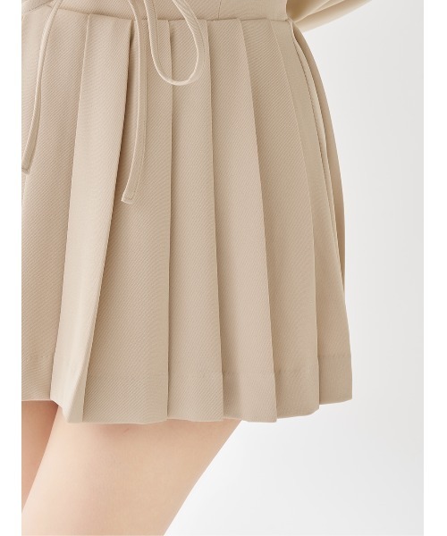 Darich（ダーリッチ） ワンピース ドッキングコルセットプリーツミニ