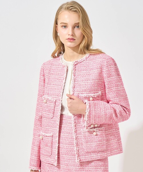 ANAYI（アナイ） ジャケット ノーカラージャケット 「Eternal Line