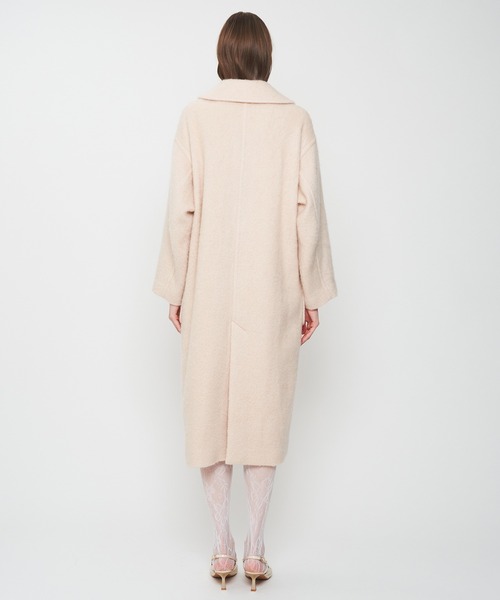 DEICY（デイシー） ステンカラーコート コート モヘヤシャギーステン