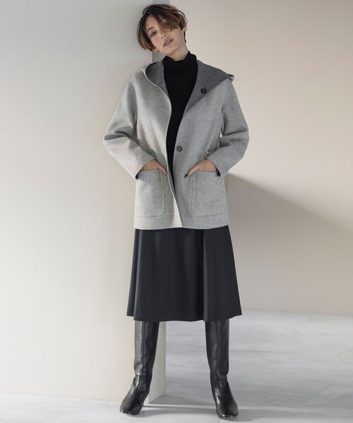 J.PRESS（J.プレス） アウター レディース 「リバーシブル」ウール