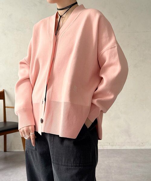 BEARDSLEY（ビアズリー） カーディガン 刺繍入りビッグカーディガン