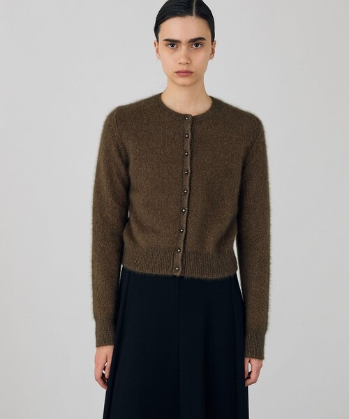 DES PRES（デプレ） カーディガン フォックスカシミヤ クルーネック