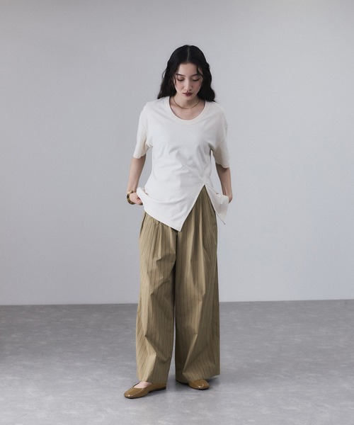 ADAM ET ROPE'（アダムエロペ） パンプス ラウンドフラットシューズ