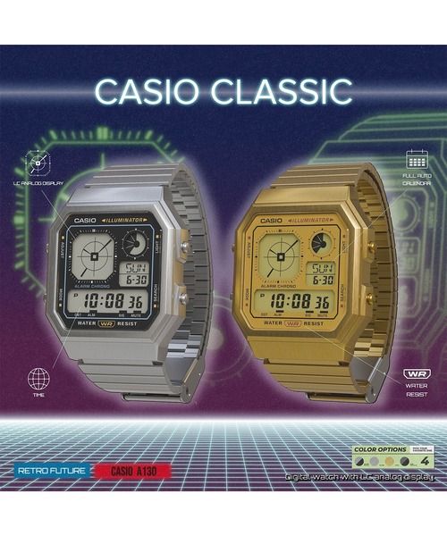 CASIO（カシオ） 腕時計 CASIO CLASSIC / A130WEG-9AJF メンズ