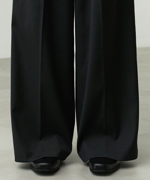 CALLNE ブーツ 「CALLNE」Squaretoe Real Leather Heelboots