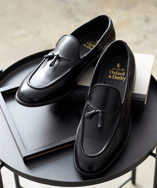 London Shoe Make（ロンドンシューメイク） ローファー 本革 スリム