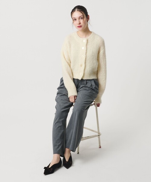 BEAUTY＆YOUTH UNITED ARROWS カーディガン ウールブレンド ブークレ