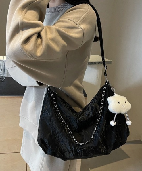 FREE STYLISTS ショルダーバッグ バッグ Y2K 大容量バッグ ショルダー