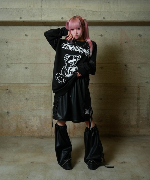 Amilige（アミリージュ） トレーナー スウェット チェーンネックレス