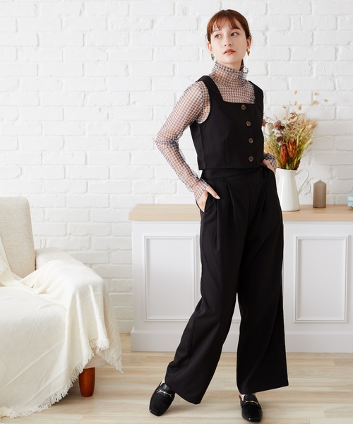 acro（アクロ） セットアップ ビスチェとワイドパンツのセットアップ