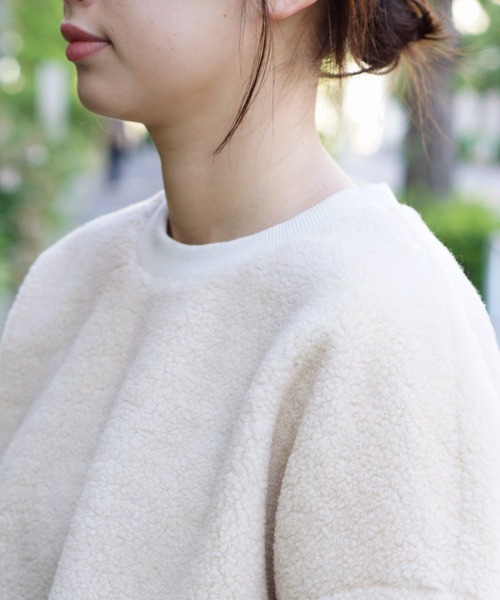 HARVESTY（ハーベスティ） トレーナー スウェット BOA FLEECE EGG