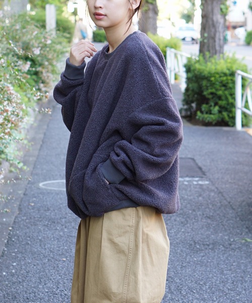 HARVESTY（ハーベスティ） トレーナー スウェット BOA FLEECE EGG