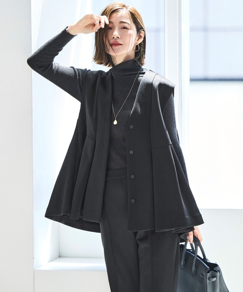 RUIRUE BOUTIQUE（ルイルエブティック） セットアップ フレア ジレ