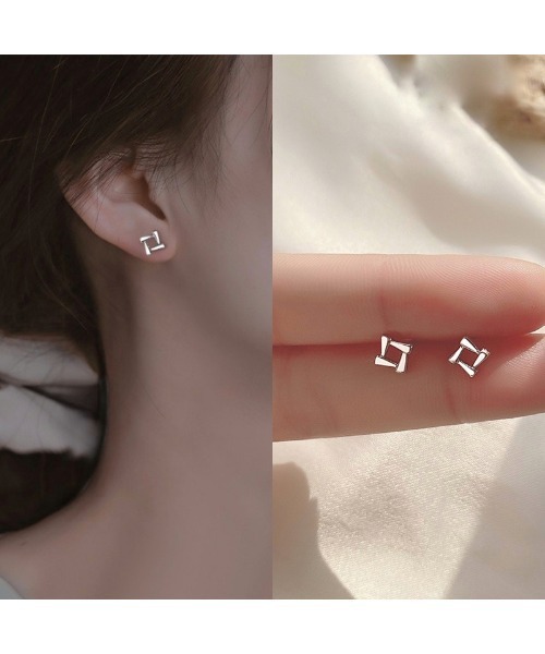 Sakka ピアス ミニスタッドピアス 「金属アレルギー対応」 レディース