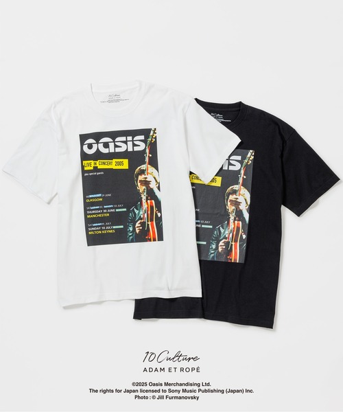 ADAM ET ROPE'（アダムエロペ） tシャツ 「oasis 10Culture / ADAM ET