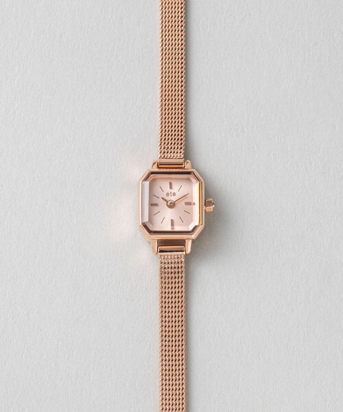 ete（エテ） 腕時計 ウォッチ オクタゴンフェイス ダイヤモンド