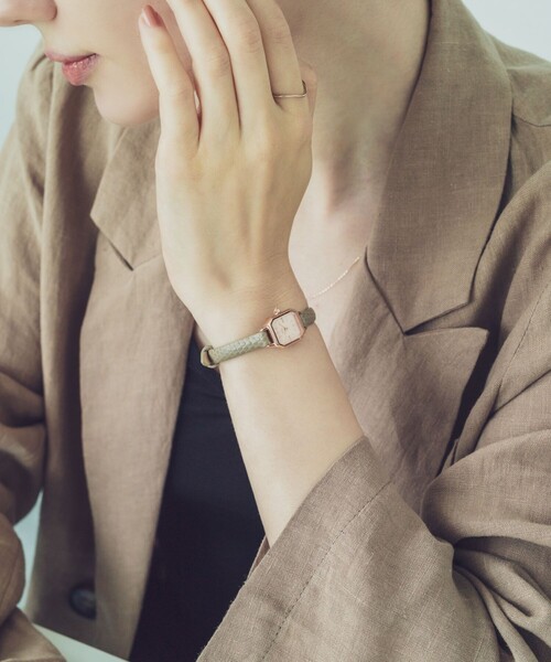 ete（エテ） 腕時計 ウォッチ オクタゴンフェイス ダイヤモンド