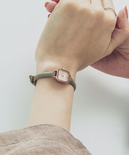 ete（エテ） 腕時計 ウォッチ オクタゴンフェイス ダイヤモンド