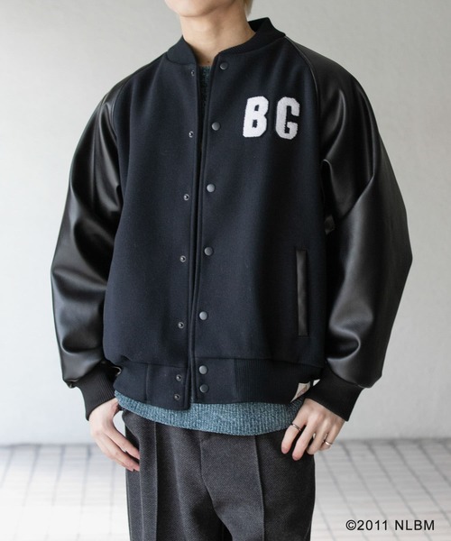 SENSE OF PLACE by URBAN RESEARCH スタジャン Negro Leagues